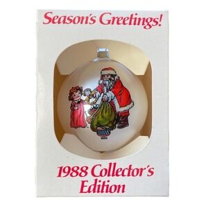 Campbell's Kids 1988 Collector's Edition Ornament Glass